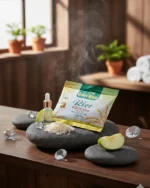 Green Apple Rice Crystal Glow Vitamin-E Bleach Cream - Image 4