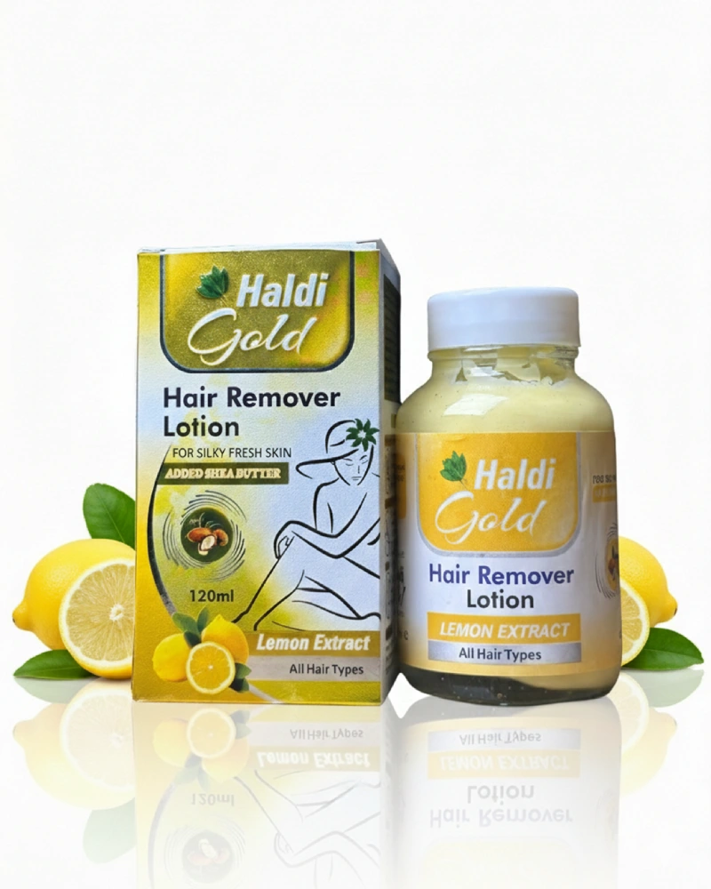 Haldi Gold Hair Remover Lotion with Lemon Extract