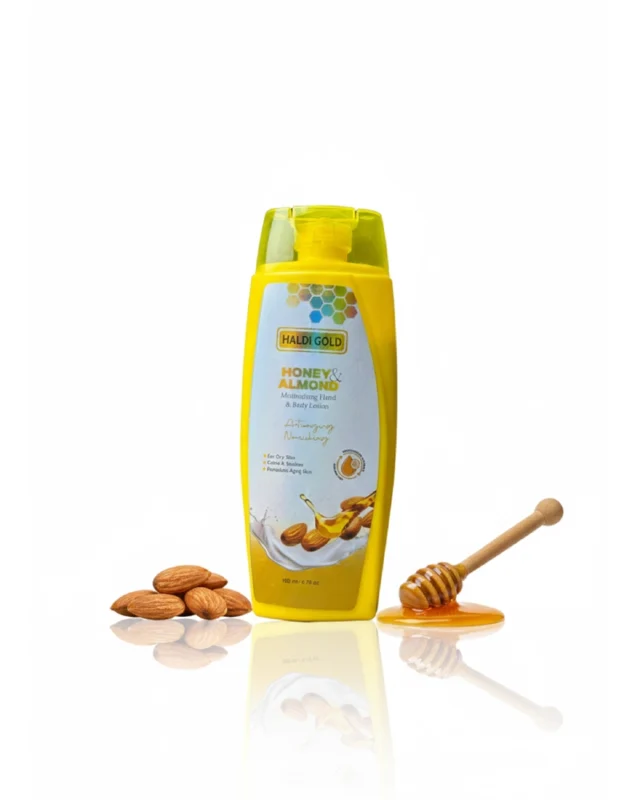 Haldi Gold Honey & Almond Moisturizing Hand & Body Lotion (100 ml)