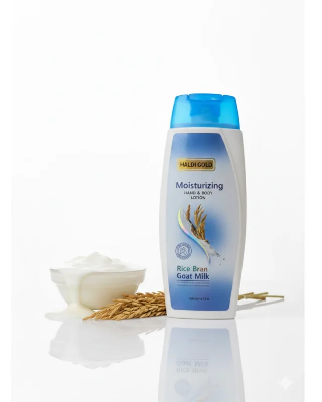 Rice Bran & Goat Milk Moisturizing Hand & Body Lotion (100 ml)
