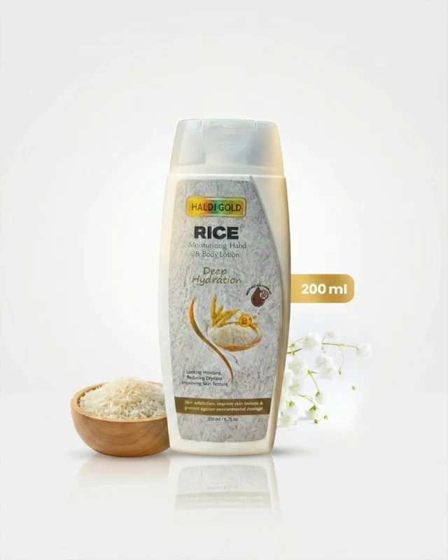 Haldi Gold Rice Moisturizing Hand & Body Lotion