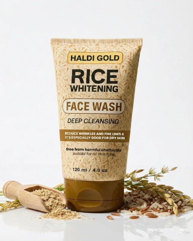 Haldi Gold Rice Whitening Face Wash