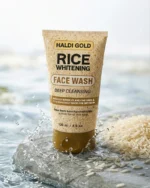 Haldi Gold Rice Whitening Face Wash four