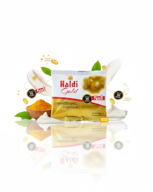 Haldi Gold Whitening Urgent Facial (5 in 1)