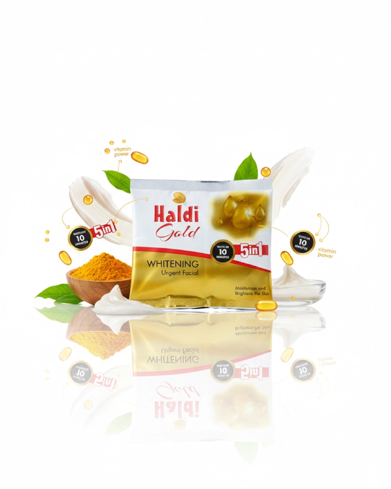 Haldi Gold Whitening Urgent Facial (5 in 1)