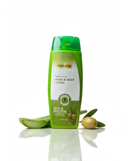 Olive & Aloe Vera Moisturizing Hand & Body Lotion (100 ml)