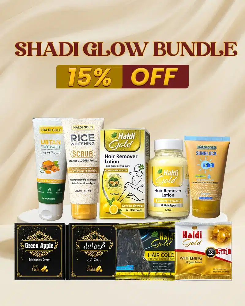 Haldi Gold Shadi Glow bundle